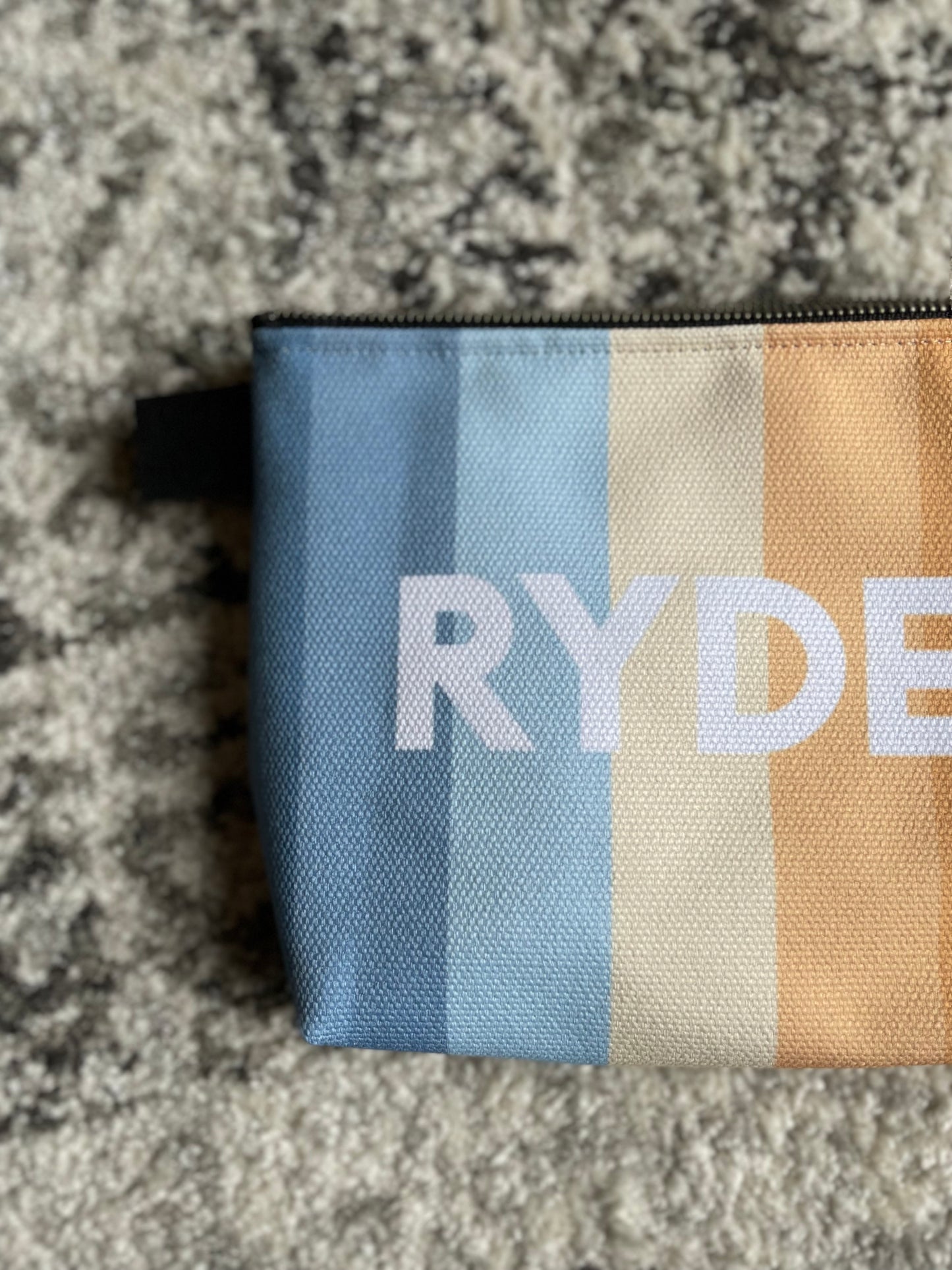 Personalized Pouch - Retro Rainbow