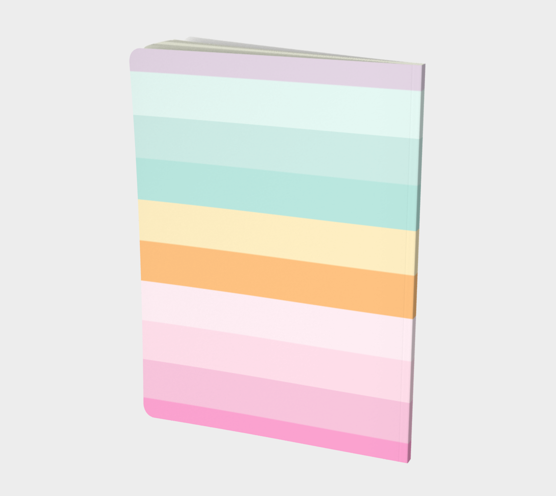 Personalized Notebook - Rainbow Block