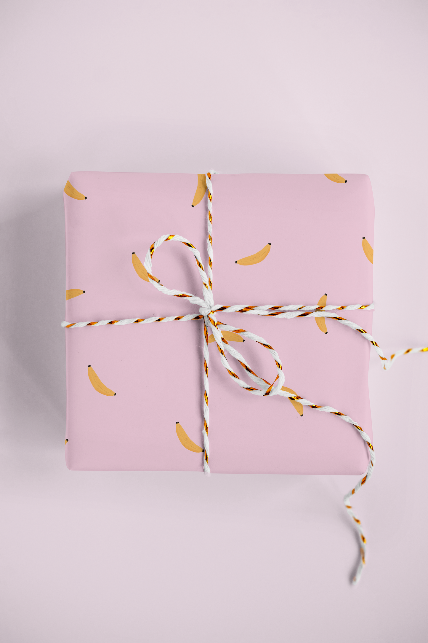 Pink Bananas Gift Wrap